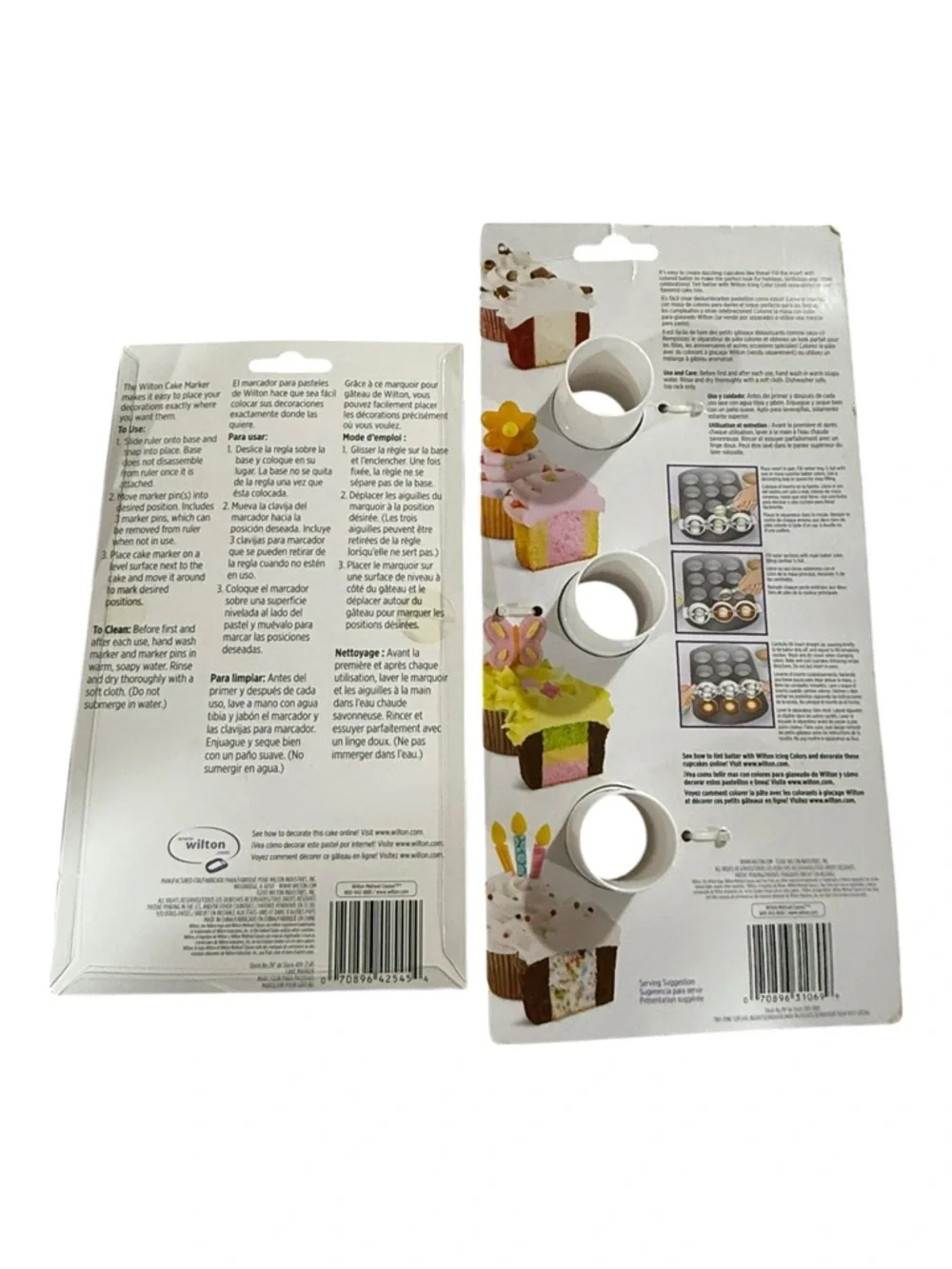 Wilton Cake Decorating Bundle Tools Kit Tips Spatula Marker Cupcake Insert New